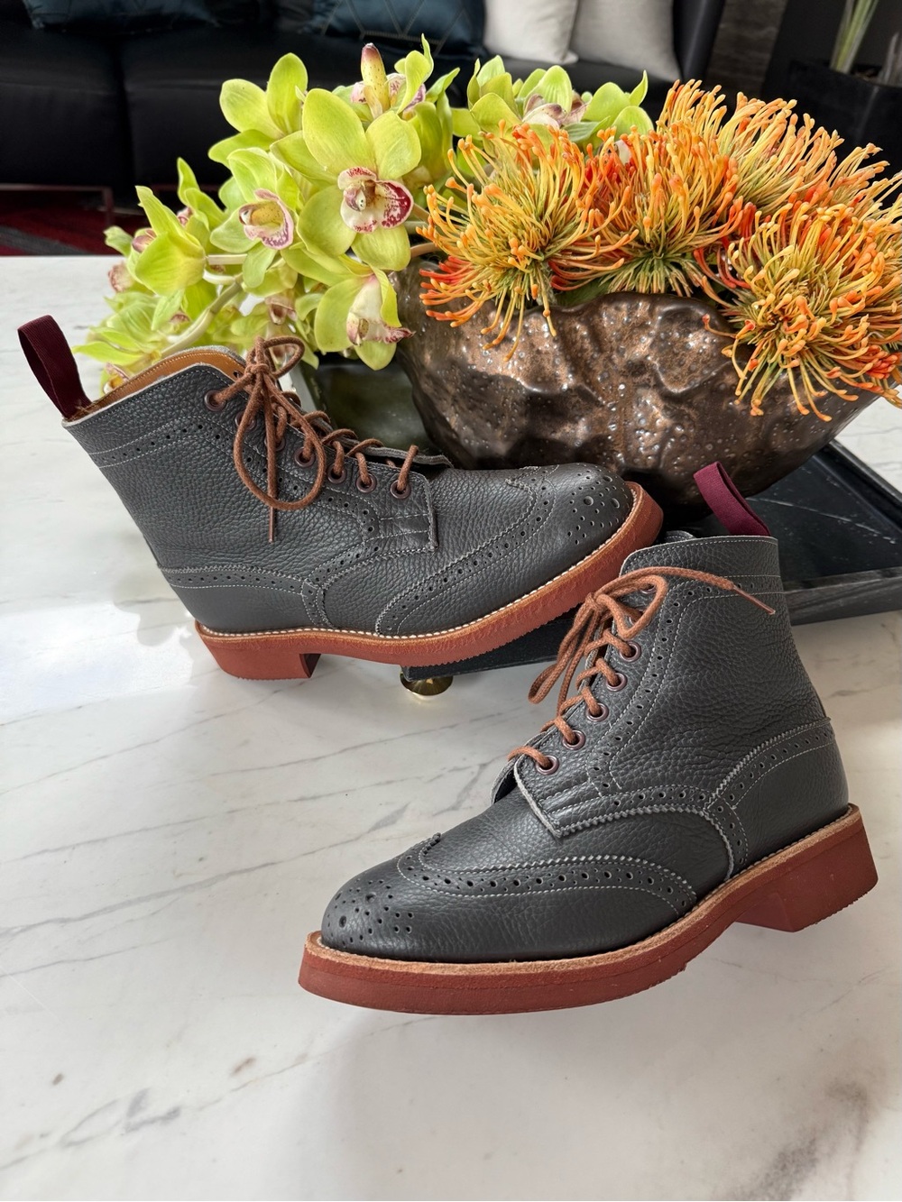 Tricker’s brogue women’s boots excellent condition - Picture 15 of 16